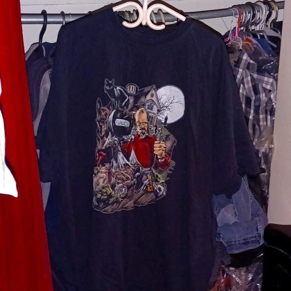 Fright Rags Lucio Fulci, 4xl Black T-shirt - Picture 3 of 4